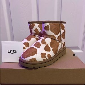 Cowprint UGG boots